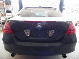 2007 Honda Accord EX Black Sedan 3.0L AT #A24924